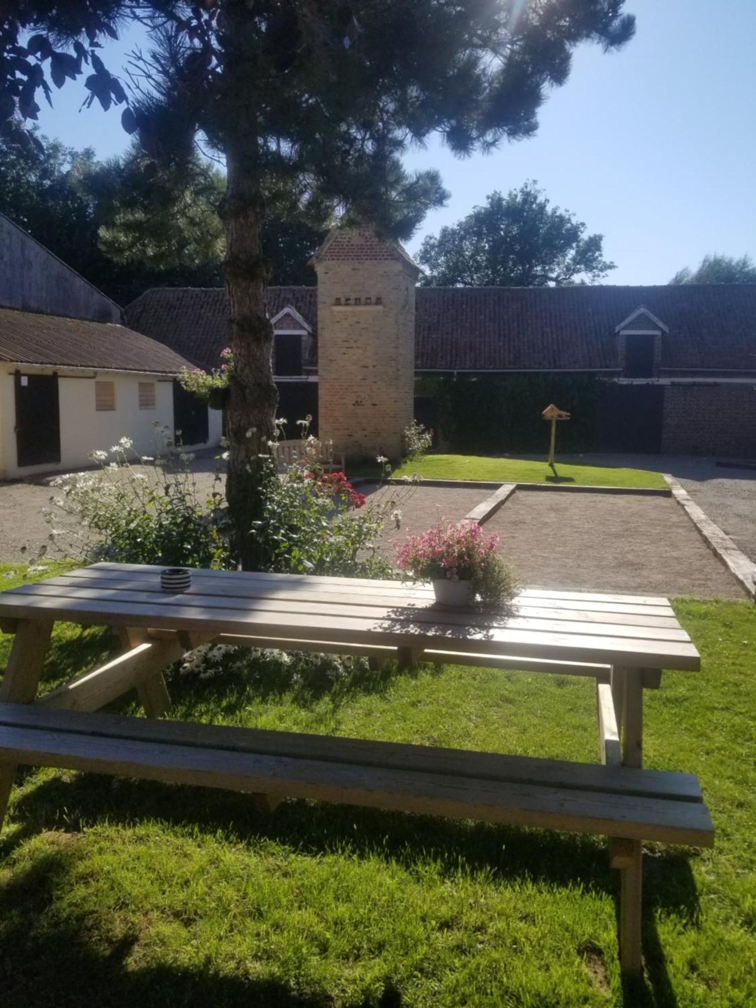 Les Coquelicots Villa Lacres Buitenkant foto
