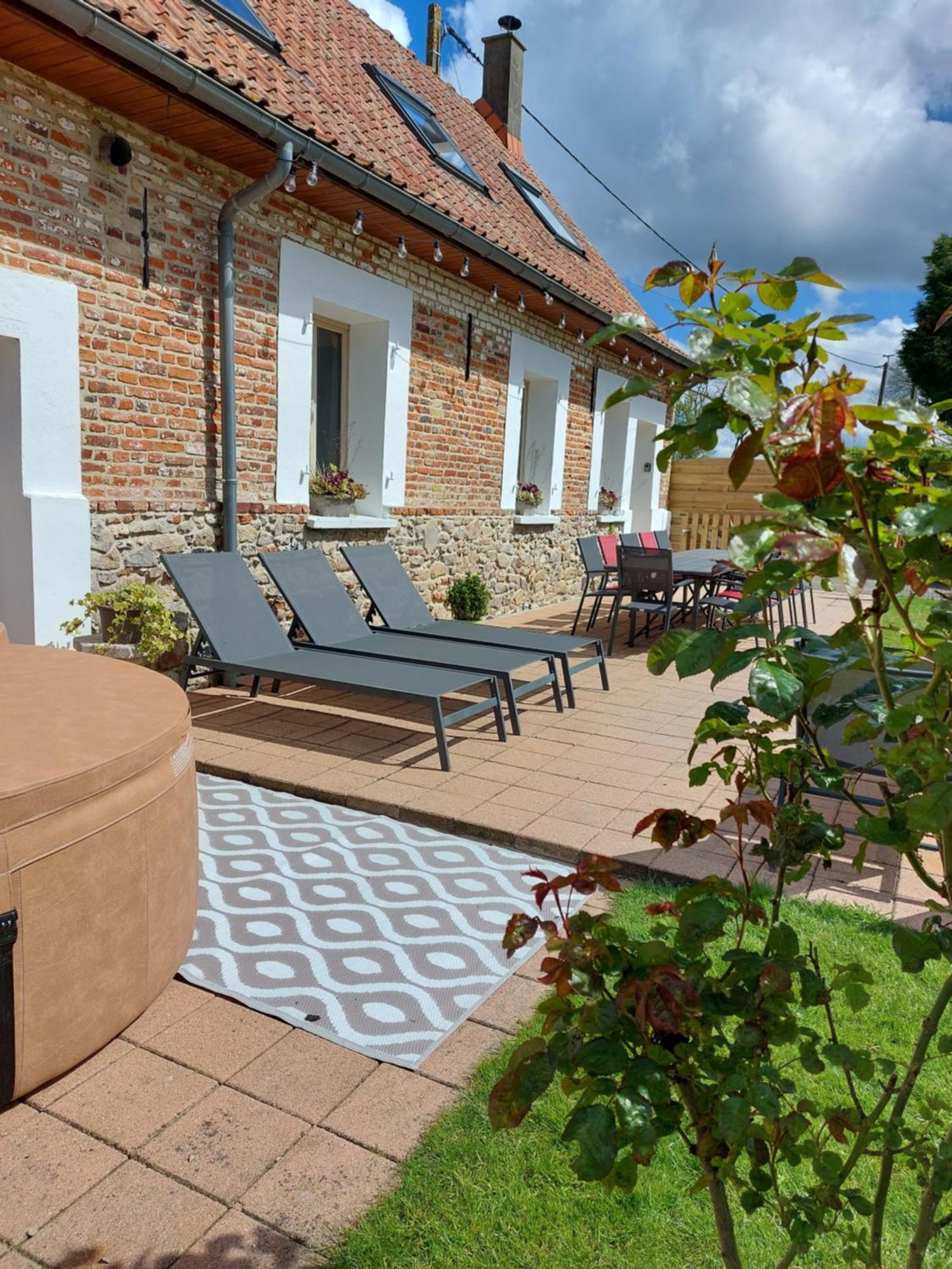 Les Coquelicots Villa Lacres Buitenkant foto