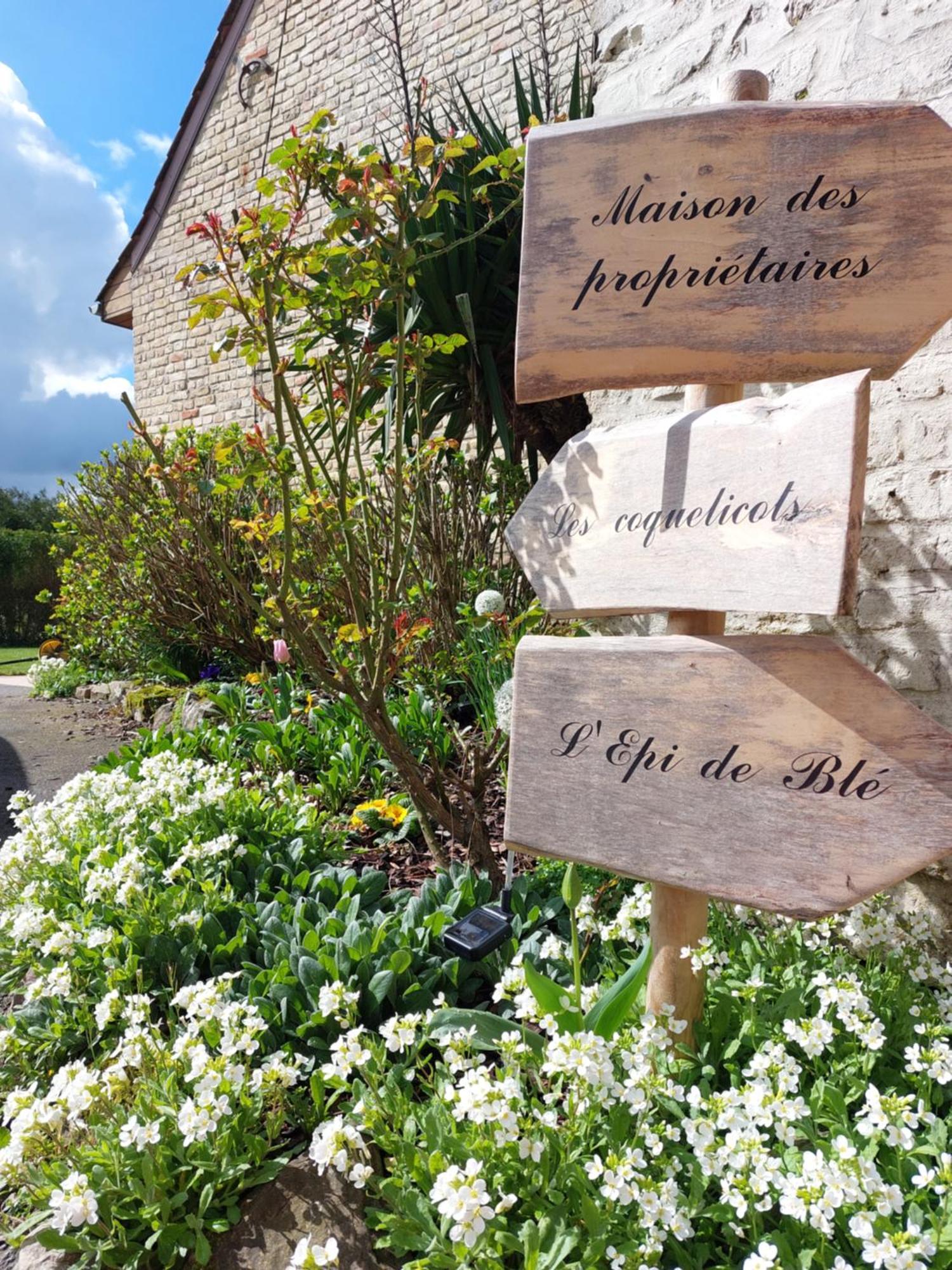 Les Coquelicots Villa Lacres Kamer foto